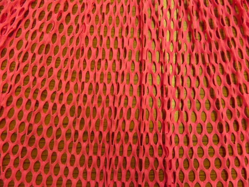 7. Red Football Mesh
